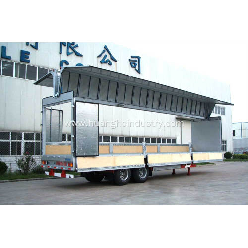 Convenient Port Loading Vehicle Wing Opening Truck